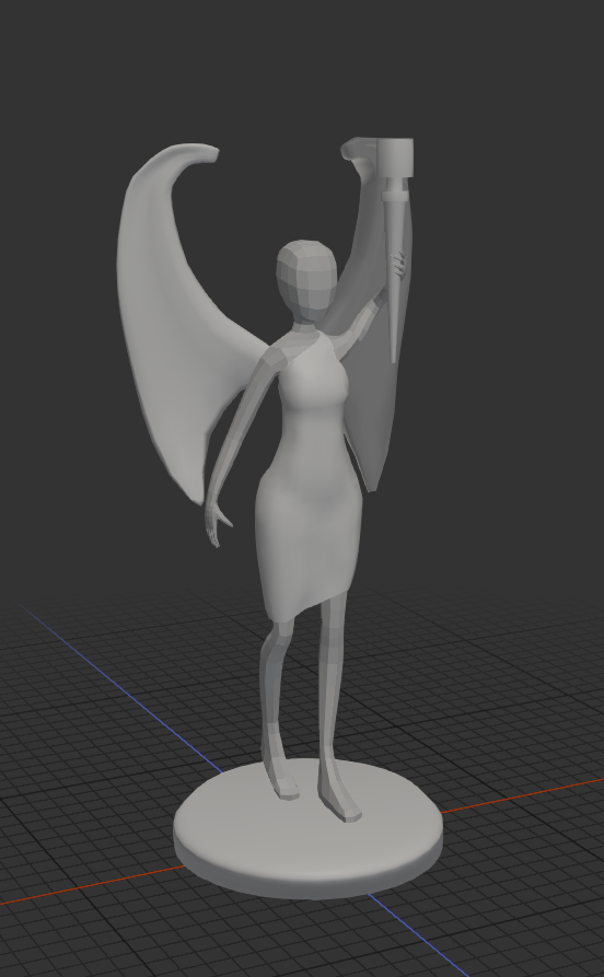 Statue tower concept