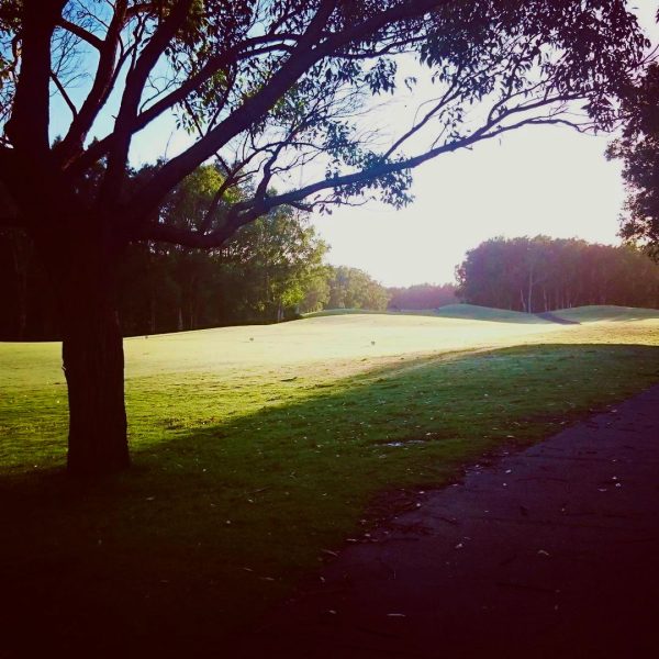 The golf course